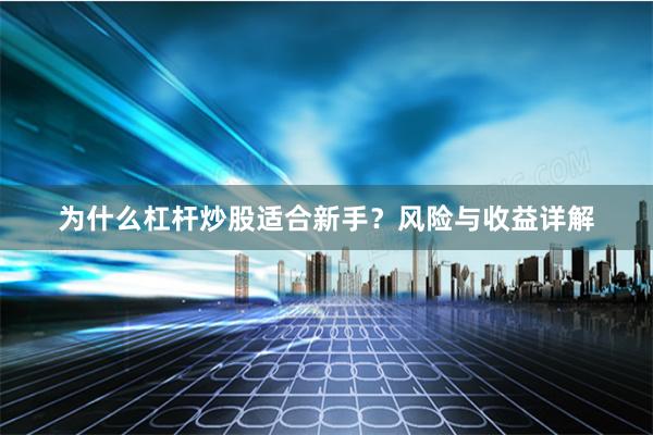 为什么杠杆炒股适合新手？风险与收益详解